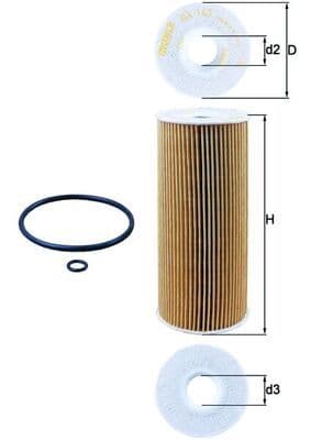 Yag Filtresi Bora-Caddy II-Golf IV-Passat-Polo-Crafter-LT 28-35-LT — Resim