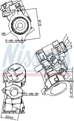 EGR Valfi (Fiat Brava Bravo Doblo 1.9 JTD Ford C MAX Focus Kuga Mondeo 2.0 TDCI) — Foto