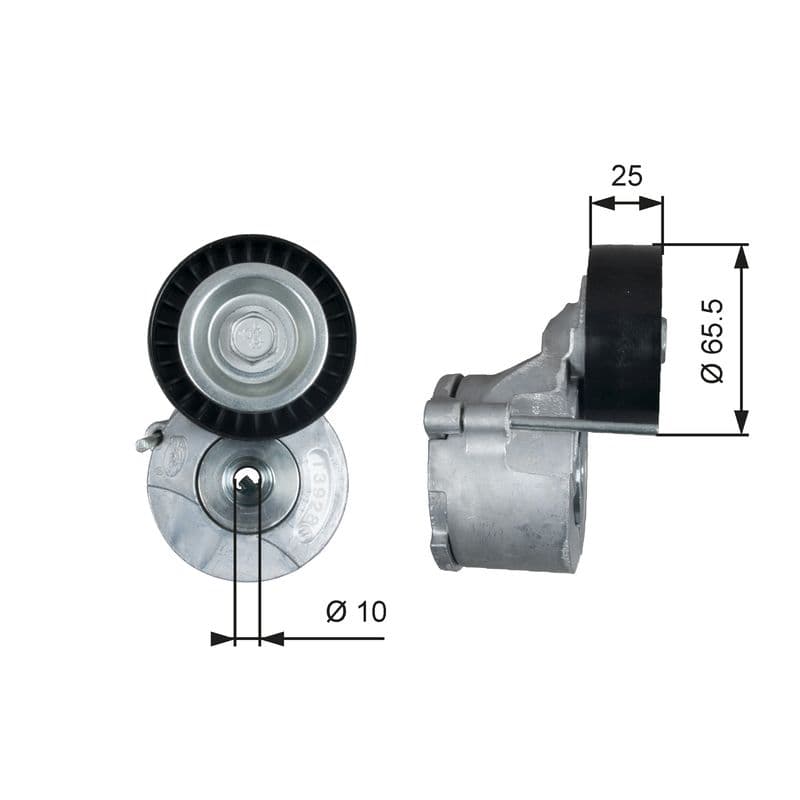 Alternator Gergisi Komple Opel Agila B Ford Ka 1,3TDCI 08 /> Alfa Romeo 159 Croma 1,9JTD 05 11 Bravo Doblo Linea Punto 1,6D / 1,9D 08> Astra H Combo C Corsa C 1,3CDTI — Resim