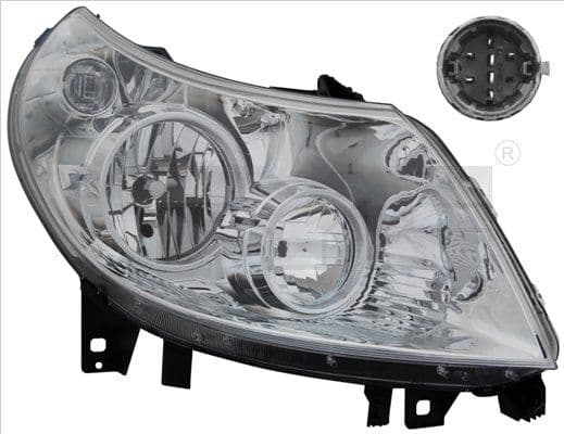 (20-B333-05-2B) F.ducato Ön Far EL.MOT.8 Fişli — Resim