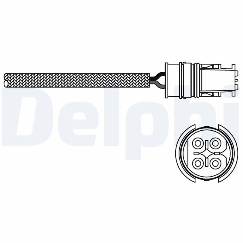 Oksijen Sensoru (Kat. Oncesi) Mercedes W202 S202 C208 A208 — Resim