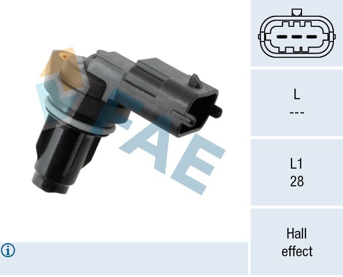 Eksantrik Mili Pozisyon Sensoru Hyundai I30 1.4-1.6 16V 07 — Resim