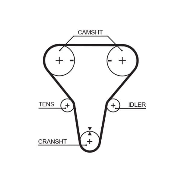 Triger Kayisi 123 220 (Mazda 323 1.5 1.6 95 02) — Resim