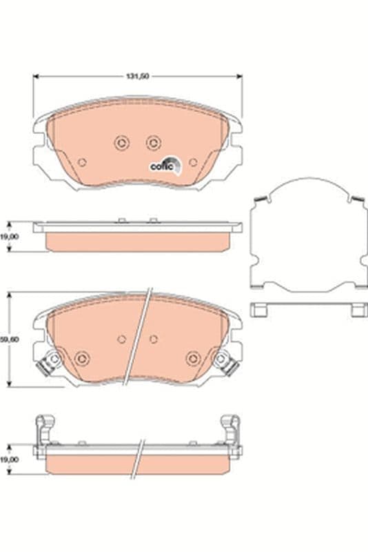 On Fren Balatasi Insignia 16 Inch Jant — Resim