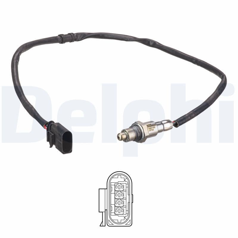 Oksijen Sensörü Seat Ibiza 15>17 Skoda Fabia 14>22 VW Polo 14>17 1.0 (Kat Sonrasi) — Resim