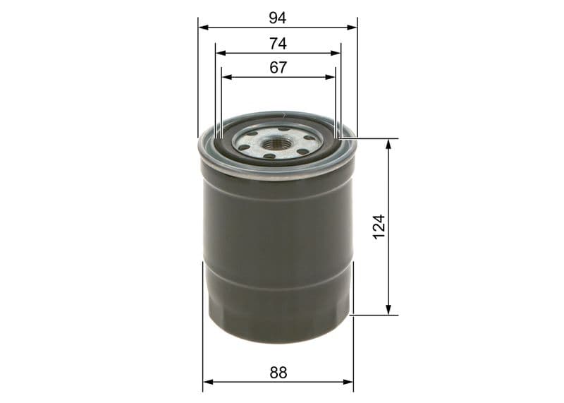 (F026402162) Mazot Filtresi — Resim