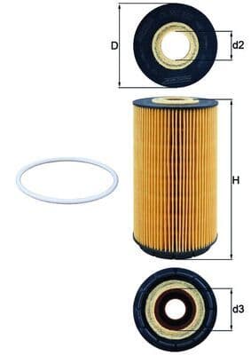 Yag Filtresi (VW Phaeton 02-16 Touareg 03-10 Audi A8 04-17) — Resim