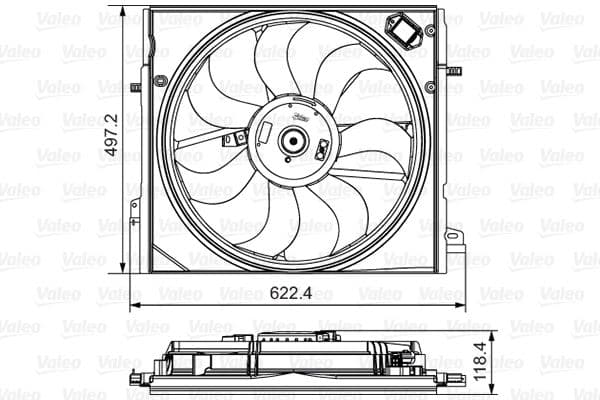 Fan Motoru — Foto
