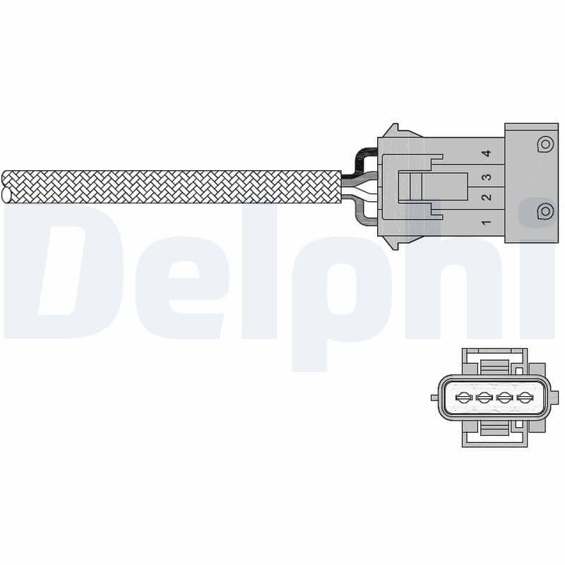 Oksijen Sensörü P206-P306-P307-P406-P407-PARTNER-BERLINGO-C2-C3-C5-SAXO-XSARA 1.4-1.6-1.8 16V (98-05) — Resim