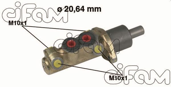 ANA MERKEZ R19 I-II-MGN I (96-03) CLIO (90-98) P106 (91-96)-TOLEDO (91-99)-POLO (81-94) (20,64mm) — Resim