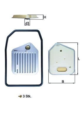 Otomatik Şanzıman Yağı Filtre Seti — Resim