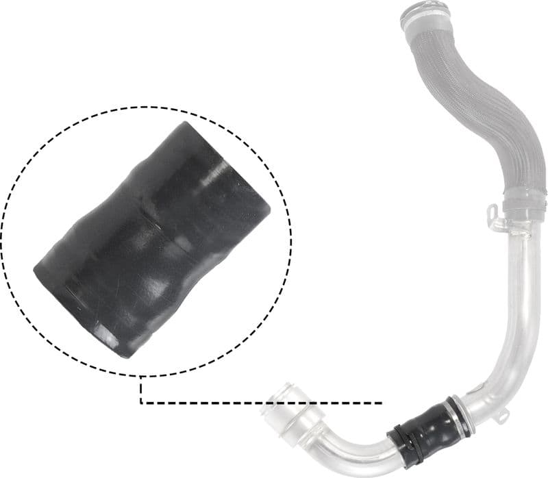 Turbo Hortumu ( Silikon ) ( Kucuk ) ( Renault Megane III 1.5 DCI - Fluence 1.6 16V 110HP ) — Resim