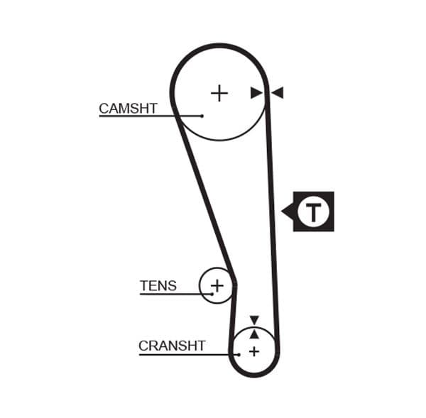 TRIGER KAYISI (092x190) HYUNDAI EXCEL 1.3 1.5 (85 95) MITSUBISHI COLT 1.2 8V (79 88) 1.4 1.5 CT665 — Resim