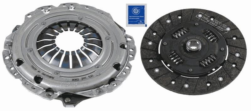 Debriyaj Seti (BASKI+DISK) Astra G-H-Vectra B-C-Corsa B-Zafira-Combo 1.6 16V-1.7(X16-Z16-Z17 Guclendirilmis — Resim