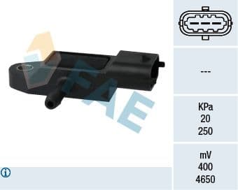 MAP Sensoru Duster - Logan - Clio - Kangoo - Megane I 1.5/1.9 04>12 — Resim
