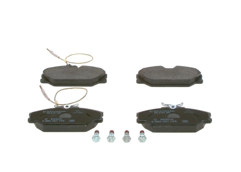 ÖN FREN BALATASI RENAULT LAGUNA 97>01 SAFRANE II 96>02 MEGANE I 97>01 SCENIC MEGANE Scénic 97>02 1.4 1.6 1.8 1.9D 2.0 2.2D — Resim