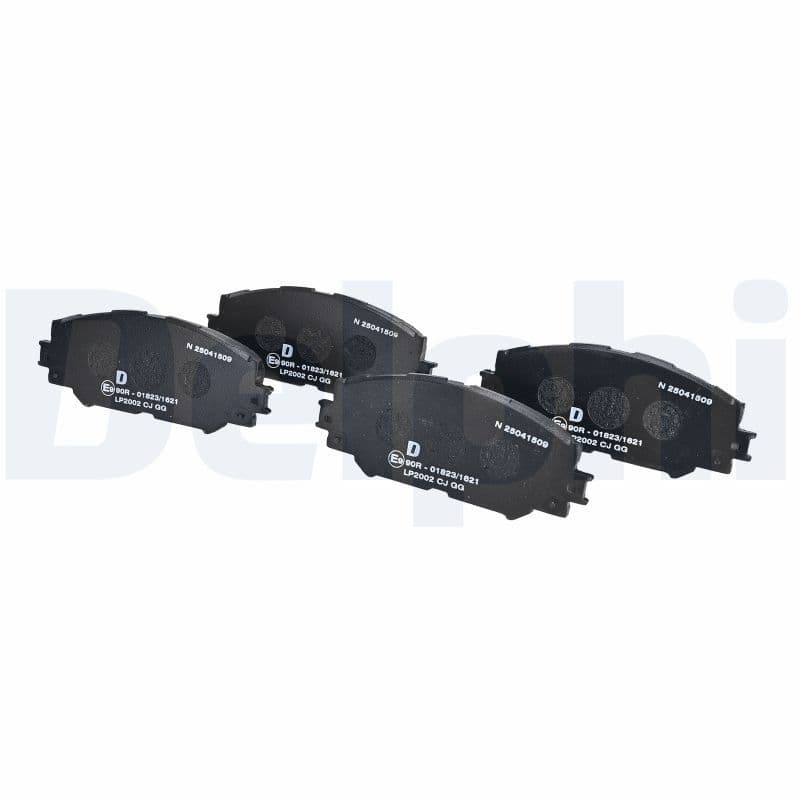 ÖN FREN BALATA TOYOTA AURIS. COROLLA 1.6L 1ZR-FE ZRE151 07-11 / 1.33L 1NR-FE NRE150 6 vites 10-12 — Resim