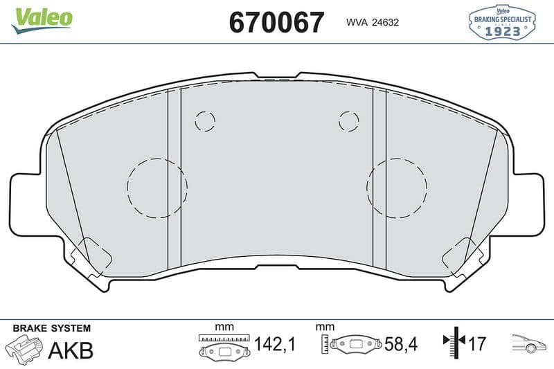 ÖN FREN BALATA NISSAN QASHQAI 1.5L Dci K9K dizel 1.6L 2.0L HR16 HR20 J10 06-13 / X-TRAIL 2.0L QR20 T31 07-> 2.0L M9R T31 dizel 07-> / KOLEOS 2.0 DCI 08 — Foto