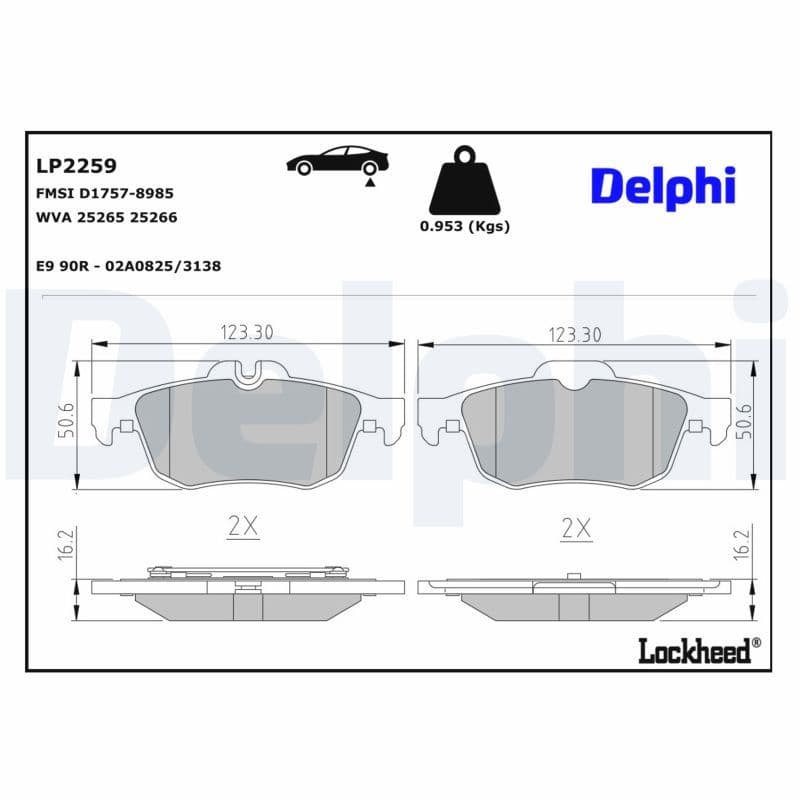 Arka Fren Balatasi Renault Latitude 10> 1.5D 2.0D 3.0D — Resim