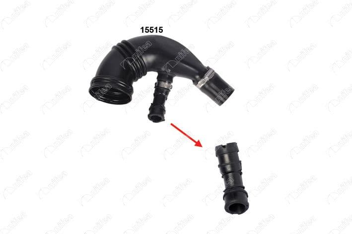 Turbo Borusu Hortumu Fiorino-Linea 1.3 Mtj 07=> 95HP — Foto