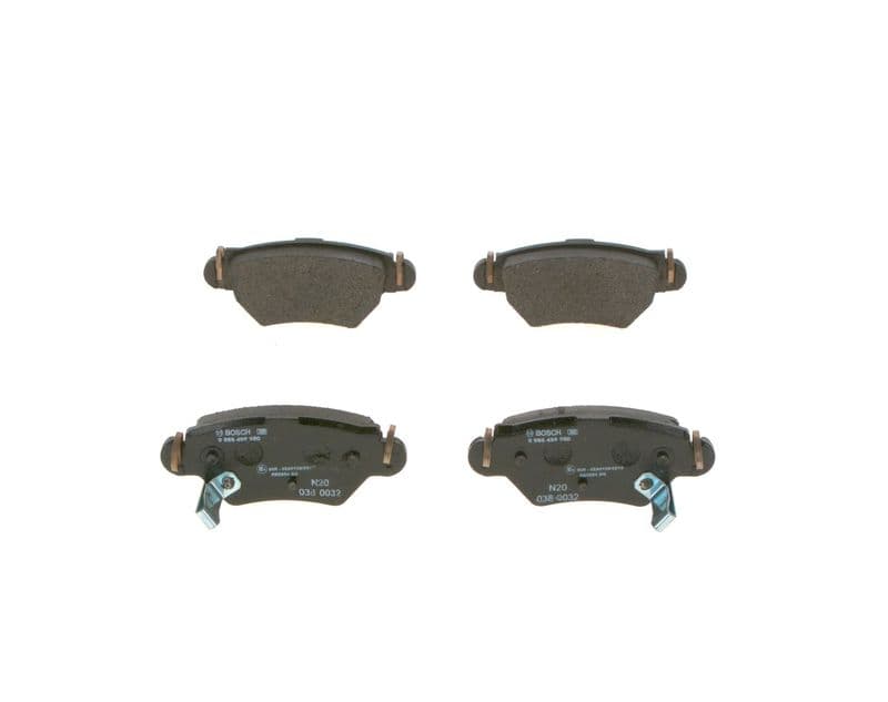 Arka Fren Disk Balata Astra G 98>05 Zafira A 98>05 Corsa C-Combo C 03>09 — Resim