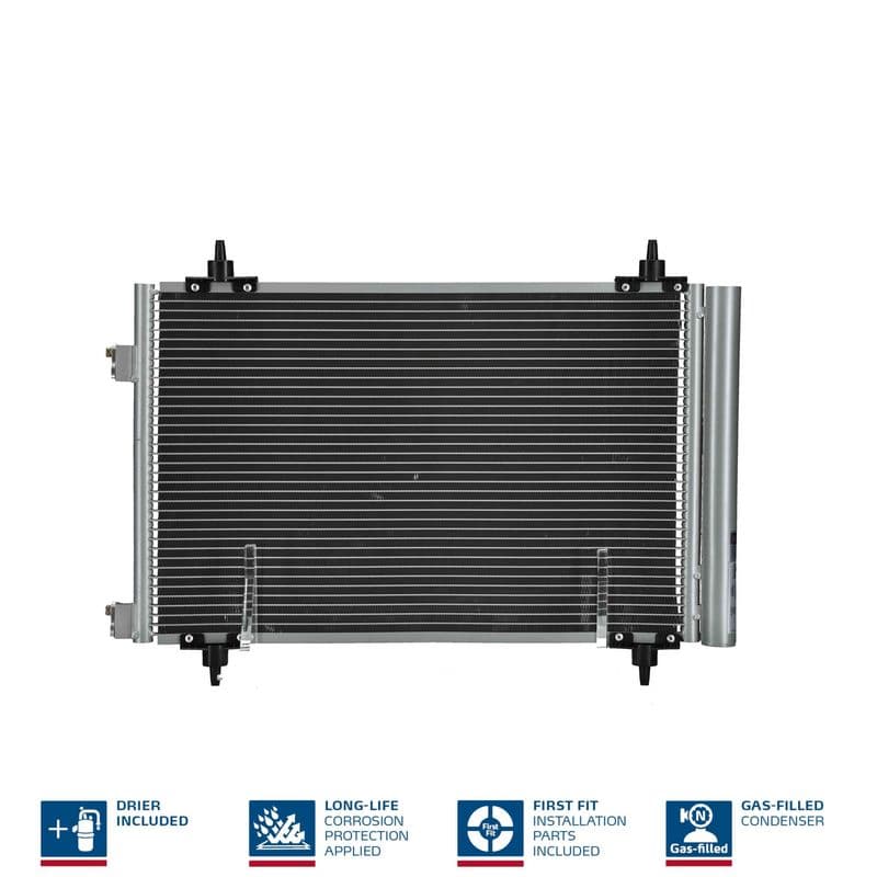 Klima Radyatoru Citroen C4 04 — Foto