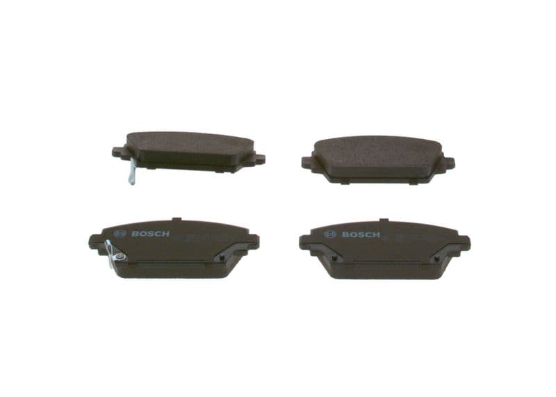 ÖN FREN BALATA NISSAN PRIMERA 1,6L 2,0L QG16 QR20 P12 03-> aşınma ikaz kontağı mevcut - şimli — Resim