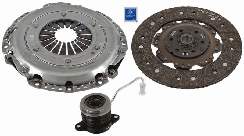 Debriyaj Seti Rulmansiz Doblo III Bravo II Linea Punto Evo 500L 1.6MJET 08> Alfa 159 Mito-Gulietta-Combo 1.6 2.0 — Resim
