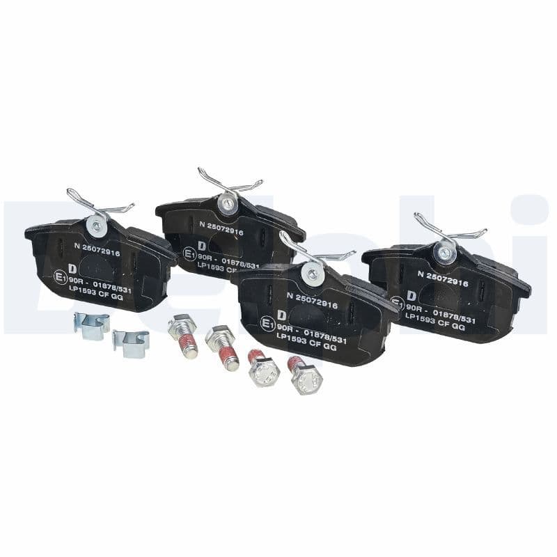Fren Balatasi Arka (87MM) Carisma S40 V40 97 — Resim