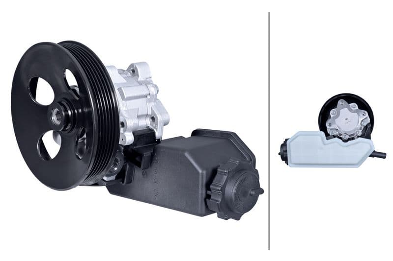 Direksiyon Pompasi Hidrolik Vectra B 1.6 1.8I - 2.0I 16V 95>02 BIDONLU/KASNAKLI 143MM 6 Kanal — Foto