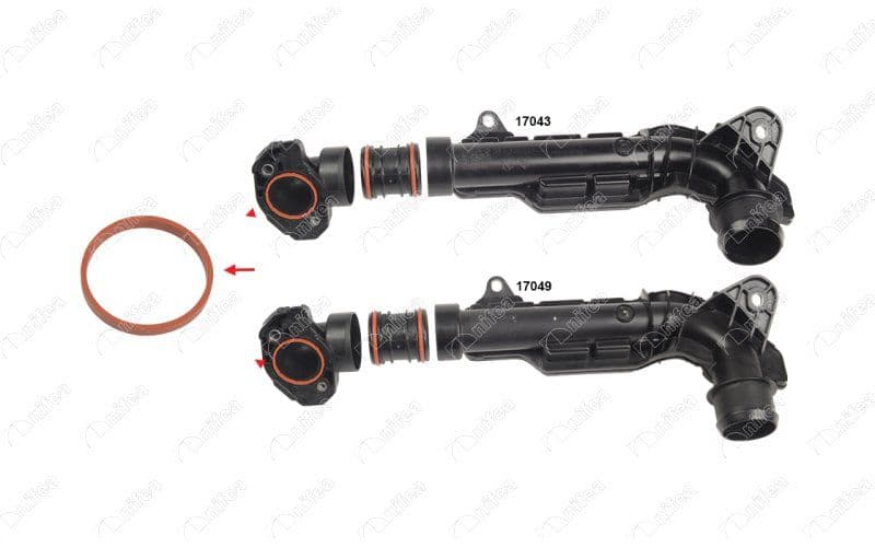 Turbo Hava Hortum Contasi Corsa F-Astra L-Mokka-Combo E-Crandland-Crossland-Vivaro C-Partner- BERLINGO-RIFTER-EXPERT-P208-P301-P308-P508-P2008-P3008-P5008-C3-C4-C5-DS3-PROACE City 1.5 HDI — Foto