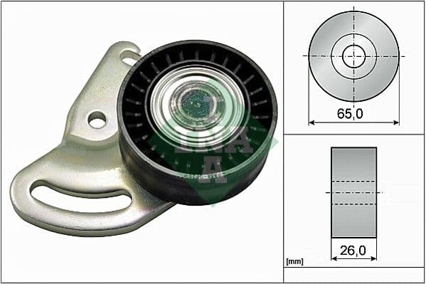 Alternatör Gergi Rulmani (Ayakli) Clio II-III-Kng-Mgn II- Scenic II-LOGAN-NOTE1.5DCI-1.4 16V-1.6 16V — Resim
