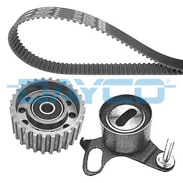 TRİGER KAYIŞ SETİ (EKSANTRİK SETİ) TOYOTA HILUX 2.4L 2L 2L-T LN85 LN145 LN105 90-04 / HIACE 2.4L 2L LH112 LH114 89-> (1 KAYIŞ + 1 RULMAN + 1 DİŞLİ) (129x310) — Resim