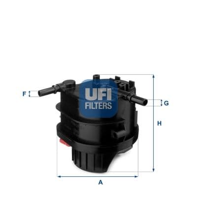 Yakit Filtresi Peugeot P307-P207-P206-BIPPER-NEMO-C3-C2 1.4 HDI-Fusion-Fiesta 1.4TDCI — Resim