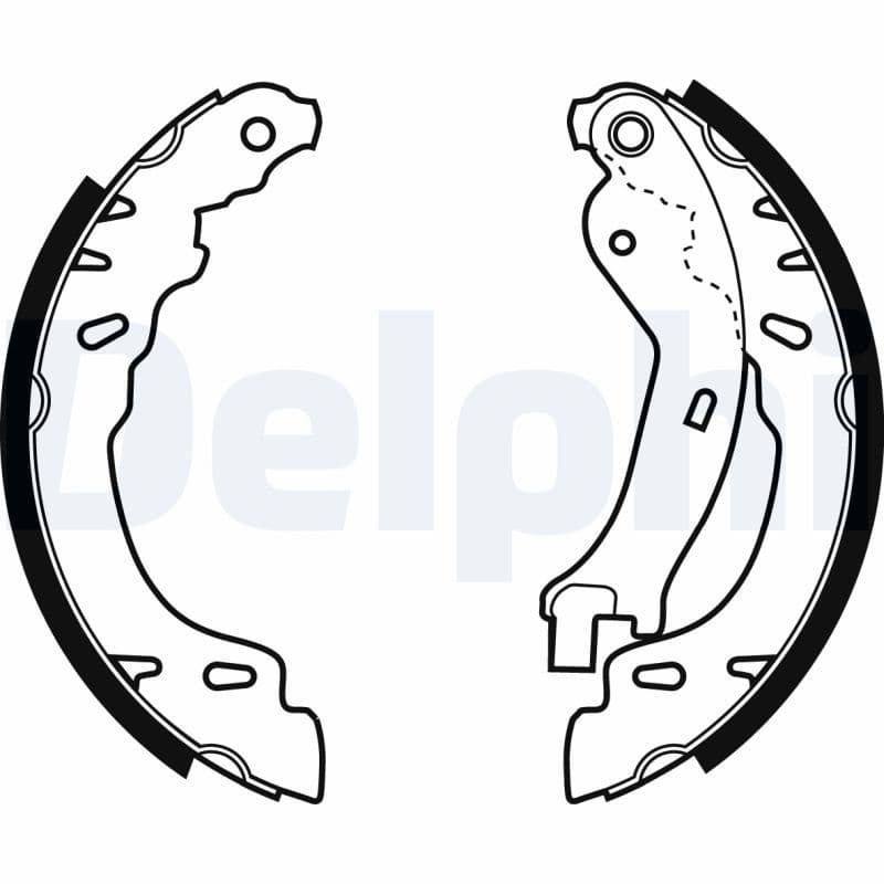 ARKA PABUÇ BALATA FIAT 500 07> PANDA 09> 1.1-1.2 1.3D (180x32) — Resim