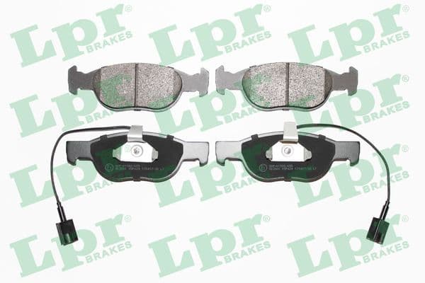 Arka Fren Balatasi Fiat Tempra 90>TİPO 87> Uno 89> Marea 96> Croma 87> Bravo 96> Alfa Romeo 145-146-155-156-164 — Resim