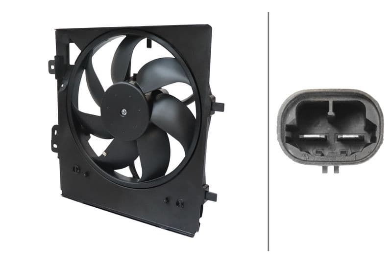 Fan Motoru Citroen C3 I-C-Elysee - Peugeot 207 208 2008 1007 1.1 1.4 1.6 1.6HDI 03 — Foto