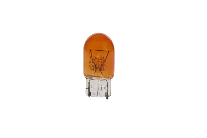 FREN VE SINYAL AMPULU SARI DIPSIZ 12V 21W WY21W W3x16d (1 adet) — Resim