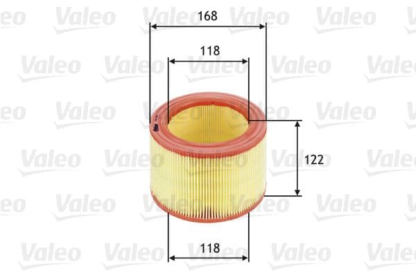 Hava Filtresi Berlingo (96-)- P.306 (98-01)- Partner (96-)- XSARA (97-00) 1.8D - 1.9D — Foto
