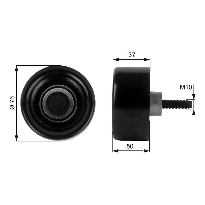 Alternator Gergi Rulmani Transit V184 2.4 TDI (00 06) / (Saptirma Makarasi) — Resim