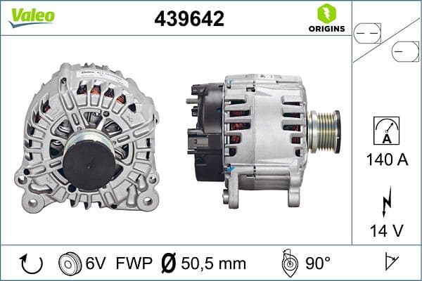 Alternator 14V 140A A4 08>12 Q5 09>12 A5 08>11 — Foto