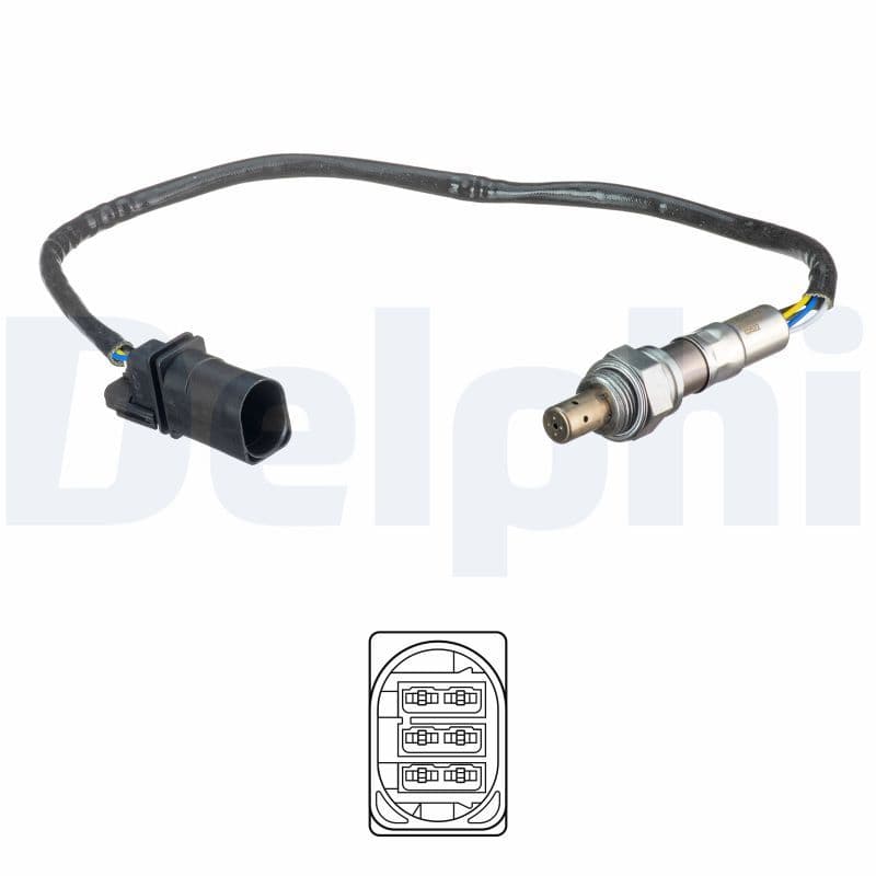Ön OKSİJEN SENSÖRÜ SEAT-SKODA-VWSEAT Cordoba.Ibiza-SKODA Fabia-VW Polo — Resim