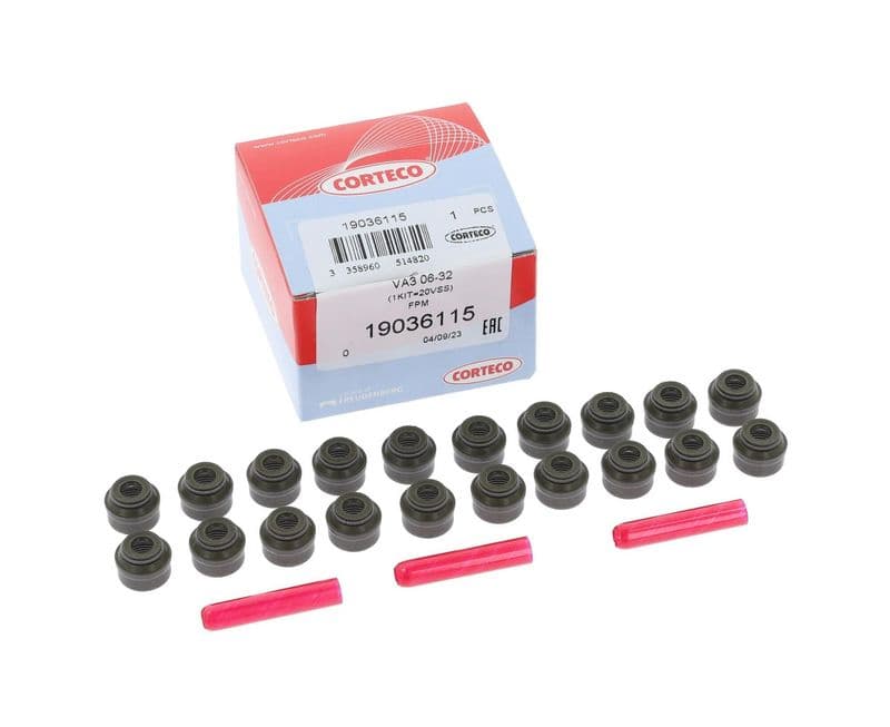 SUBAP LASTİĞİ VOLVO S40 V40 V50 S60 S70 C70 V70 XC70 S80 S90 V90 XC90 850 960 ( 6 MM BENZINLI ) (20'li) — Resim