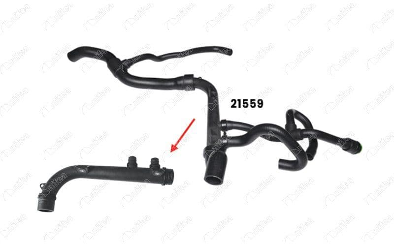 Radyator Baglanti Borusu Vectra B 1.6 Lz 96-02 — Foto