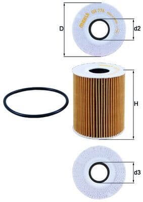 Yag Filtresi Land Rover 306DT Discovery L319 L462 Range Rover L405 L320 L494 L560 . Jaguar XJ X351 XF X250 — Resim