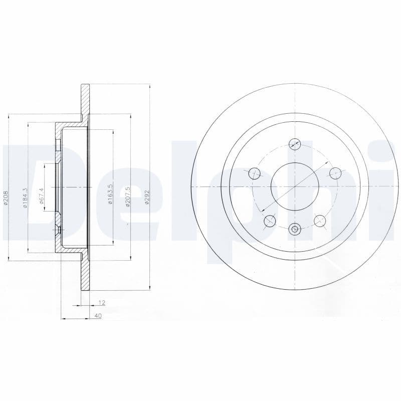 Arka Fren Diski 16 Inch — Resim