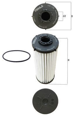 Hidrolik Filtre Golf 7-PASSAT15>TIGUAN 07>T5 (09-15)T5 15>Q3 11> 2.0TDI-TFSI (Otomatik Şanzuman) — Resim