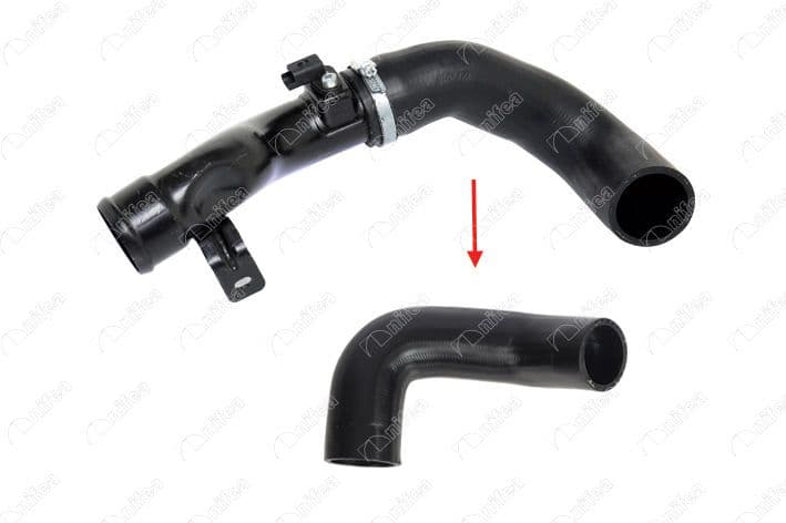 Turbo Havalandirma Dirsek Hortumu Connect 1.8TDCI 110PS 06 — Foto