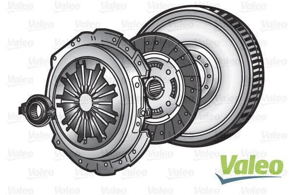 Debriyaj Kiti (Sabit Volanli) (Kit) P207-P307-P407-P1007-PARTNER TEPEE-BERLINGO-C2-C3-C4-C5 1.6 Hdi — Foto