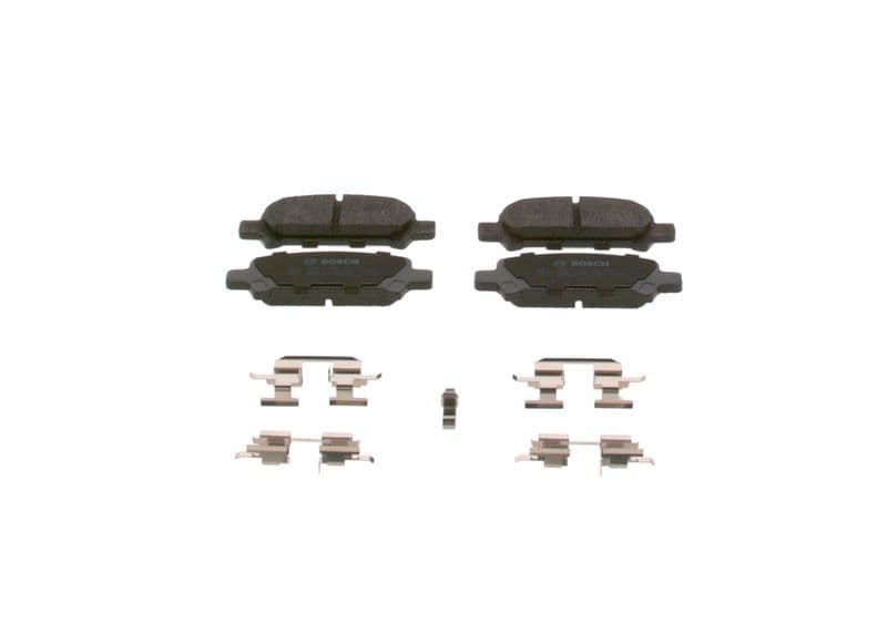 ARKA FREN BALATA SUBARU IMPREZA 2,0L EJ20 GC GD 98-05 / FORESTER 2,0L EJ20 S turbo SF 99-02 / OUTBACK 2,5L 3,0L 99-09 - (Aşınma ikaz soketli) — Resim